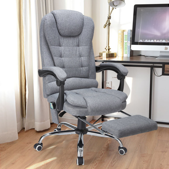 The Twillery Co.® Nola Ergonomic Heated Massage Executive Chair